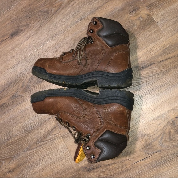 Timberland PRO Womens Titan Brown Work & Safety Boots Size 8.5W - Picture 6 of 8